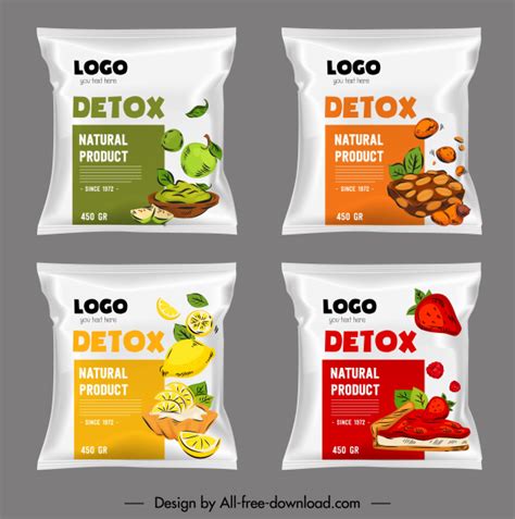 Food Packaging Design Templates Free