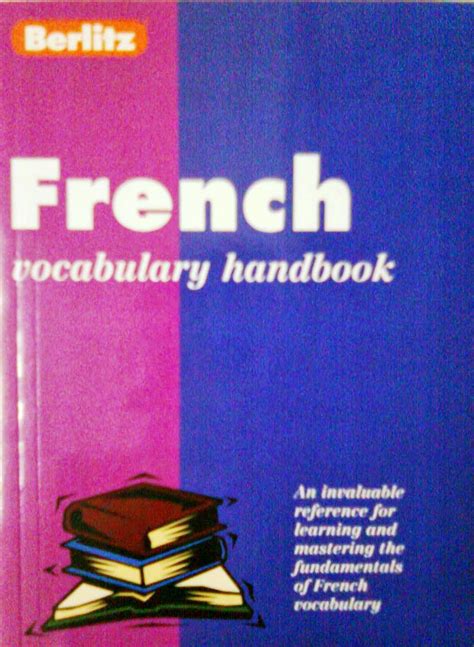 Second-Hand Malaysia: BERLITZ FRENCH VOCABULARY HANDBOOK (Second-Hand/Used-Available In Malaysia)