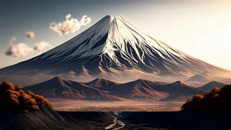 Snowy Mount Fuji 2 by WLDYart on DeviantArt