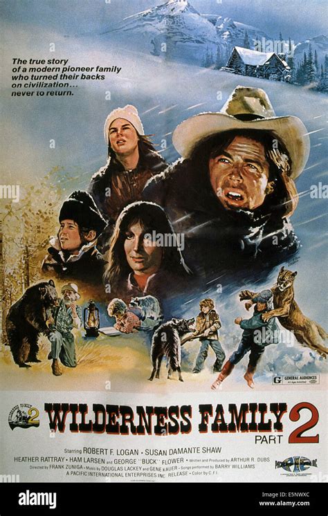 WILDERNESS FAMILY PART 2, (aka THE FURTHER ADVENTURES OF THE WILDERNESS FAMILY), US poster, from ...