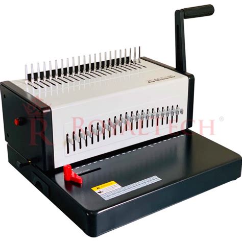 ELECTRIC PLASTIC COMB BINDING MACHINE - RTEPC21A - Office Automation ...