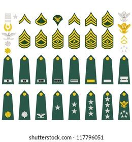 Nigerian Army Ranks Badges Picture