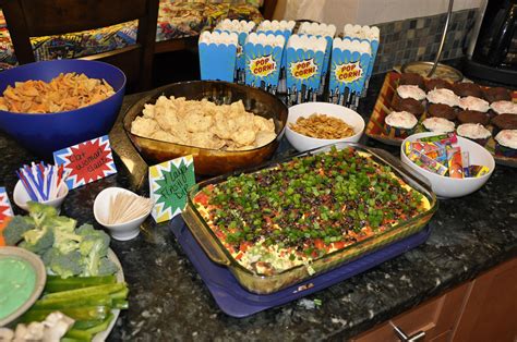 superhero food | Superhero party, Food, Party