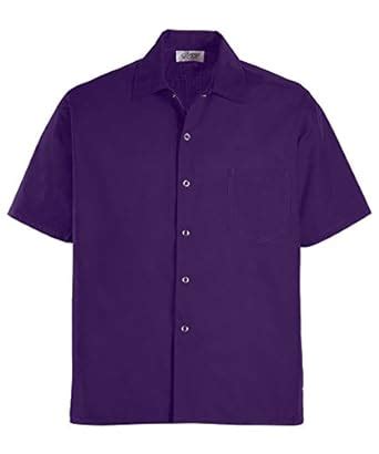 Amazon.com: Happy Chef Uniforms 501-PUR-M Standard Kitchen Shirt, Medium, Purple: Industrial ...