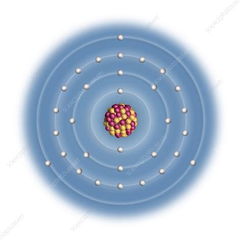 Gallium, atomic structure - Stock Image - C023/2521 - Science Photo Library