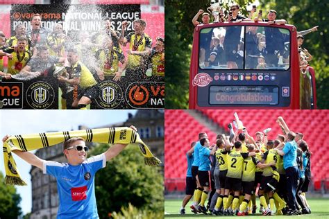 IN PICTURES: We take a look back at when Harrogate Town AFC secured promotion to the football league