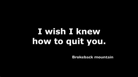 Brokeback Mountain Quotes