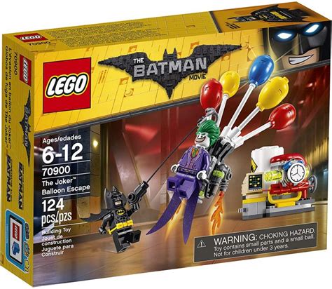 Lego- Batman Movie 70900 The Joker's Balloon Escape - Teton Toys