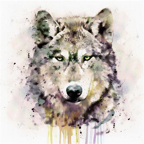 Watercolor Painting Wolf at PaintingValley.com | Explore collection of ...