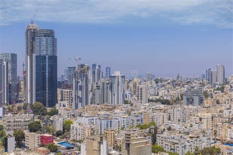 Tel Aviv and Ramat Gan Skyline, at Day, Israel Stock Photo - Image of built, middle: 250644864