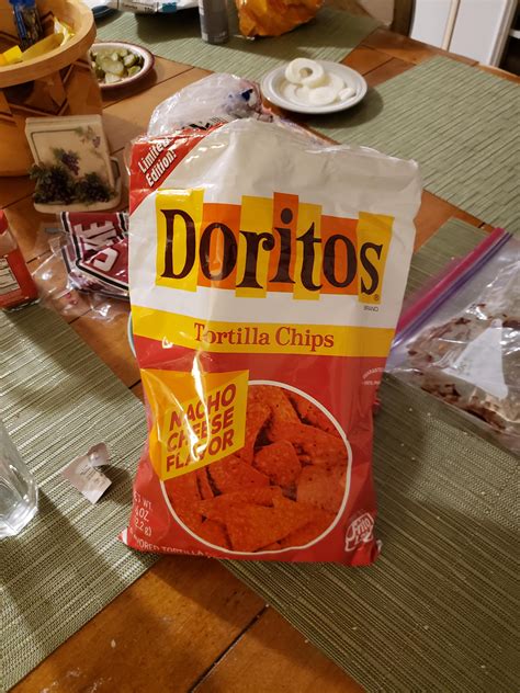 Doritos decided to bring back the old packing from the 70's for a short time. : r/mildlyinteresting