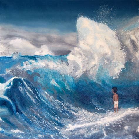 Painting Of Tsunami at PaintingValley.com | Explore collection of Painting Of Tsunami