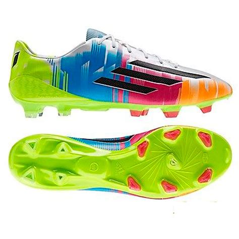 adidas F50 adiZero Messi TRX FG - White/Lime/Various | prokituk.com ...