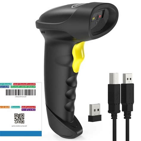 Barcode Scanner, Inateck QR Code Scanner, 2D, Wireless,