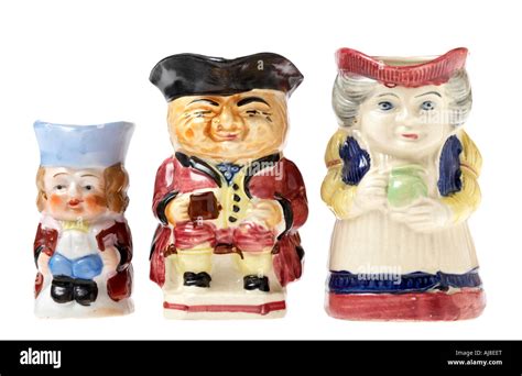 Antique porcelain figurines Stock Photo - Alamy