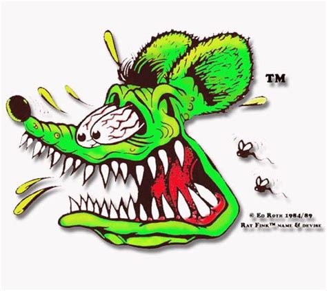 Ed Big Daddy Roth, & Rat Fink, | Tattoo ideas | Rat fink, Rats, Ed roth art