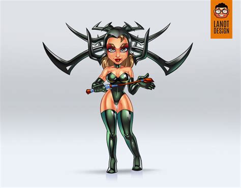 Hela Fan Art Illustion | Behance