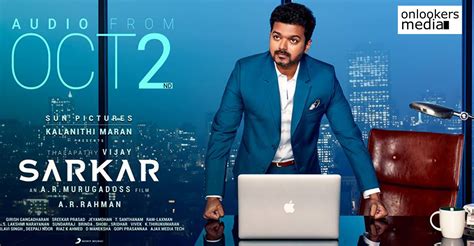 Vijay looks extremely stylish in this new poster of 'Sarkar'