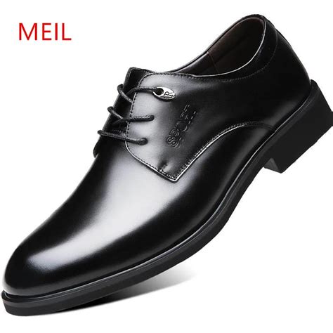 Aliexpress.com : Buy High Quality Men Formal Dress Shoes Leather Formal Business Office Shoes ...