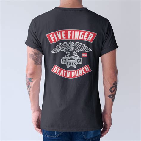 Five Finger Death Punch T-Shirt, 5FDP Logo Tee-Shirt, Metal Merch – Metal Merch T-Shirts | Metal ...