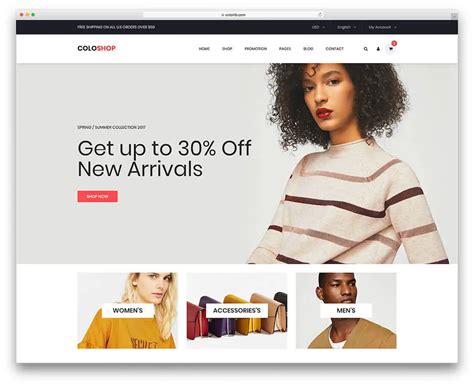 16 meilleurs modèles de site Web de mode gratuits 2019 | Webypress