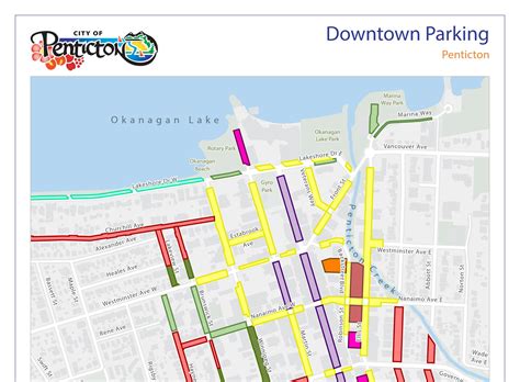 Penticton Downtown Street Parking Zone Map by cityofpenticton - Issuu