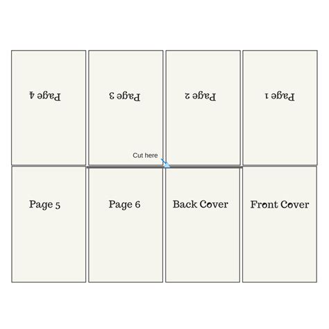 Booklet Free Printable Mini Book Template The Egg Shell Has A Crack. - Printable Templates Free