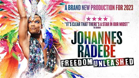 Johannes Radebe tour tickets, dates and venues for Freedom Unleashed show in 2023 - Stage Chat