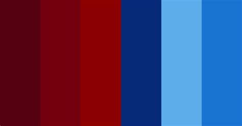 Dark Red And Blue Color Scheme » Blue » SchemeColor.com