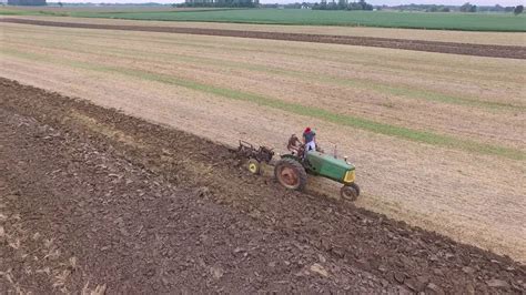 Plow Day Antique Tractors Plowing - YouTube