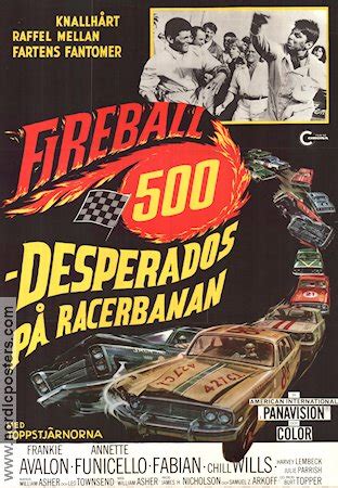 FIREBALL 500 Movie poster 1966 original NordicPosters