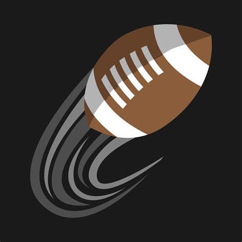 American Football vector icon 550875 Vector Art at Vecteezy