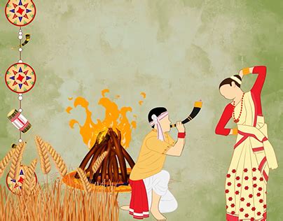 Gamosa Bihu Projects | Photos, videos, logos, illustrations and ...