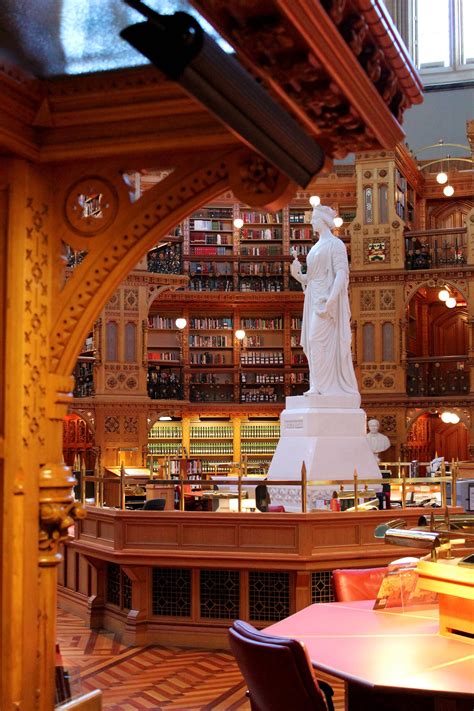 Cool Bookish Places: The Library of Parliament, Canada | Beautiful ...