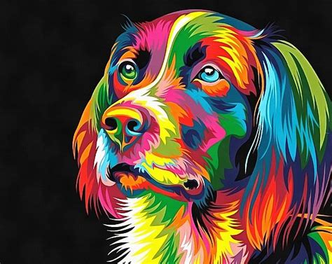 El perro arcoíris sonríe en CICE 🥇 masterSEOsem | Colorful dog ...