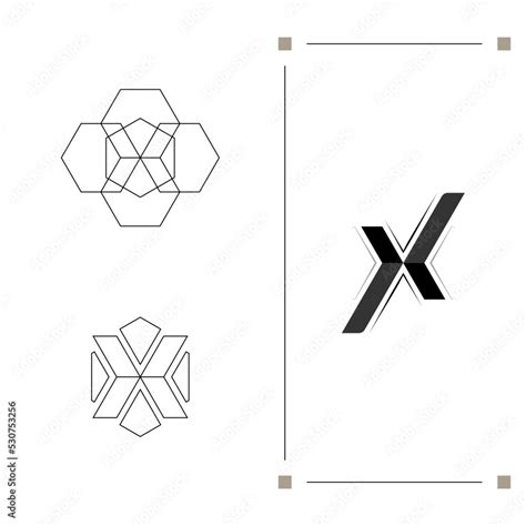 X logo design inspiration for modern app, tech branding, futuristic concept. Stock Vector ...