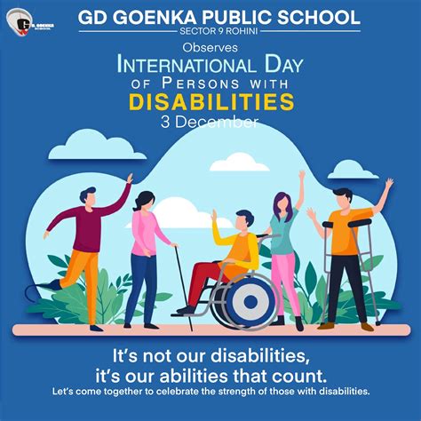 International Day of Persons with Disabilities - GD Goenka Rohini