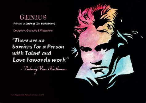 Ludwig van Beethoven quote #quotes | Pop art portraits, Beethoven quotes, Pop art