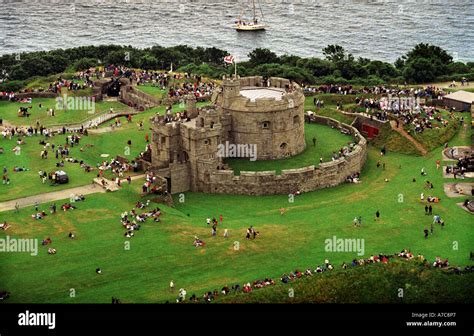 Pendennis Castle, Falmouth, Cornwall, UK Stock Photo: 6739558 - Alamy