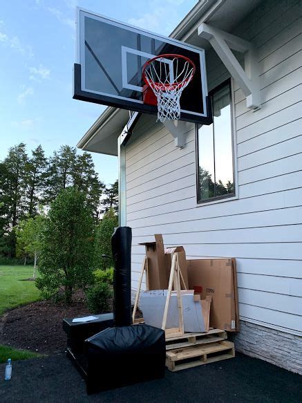 in-ground Goalrilla Basketball Hoop assembly and installation service ...