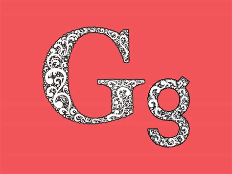 Custom Fancy Letter G,G letter fancy logo | Behance