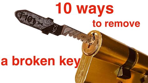 10 Best Ways To Remove a Broken Key - YouTube