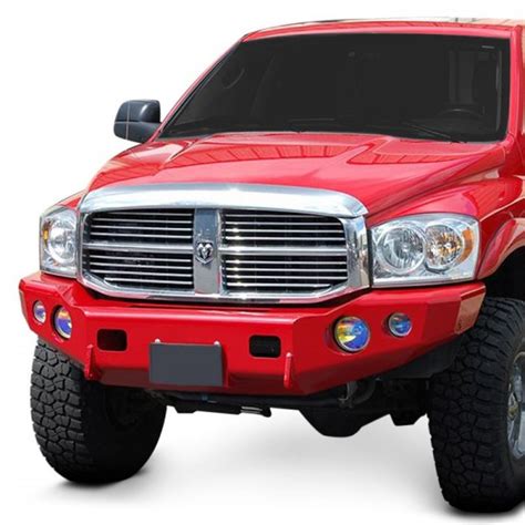 TrailReady® - Dodge Ram 1500 2003 Full Width Black Front Winch HD Bumper