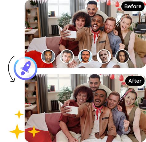 Swap and Switch Multiple Faces in Group Photos Online - Pica AI