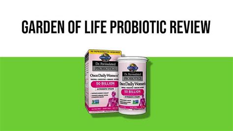 Garden of Life Dr Formulated Probiotic Review - Probiotic Review Girl