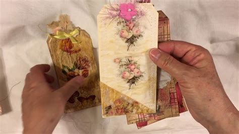 Junk Journal Embellishments Stash - YouTube