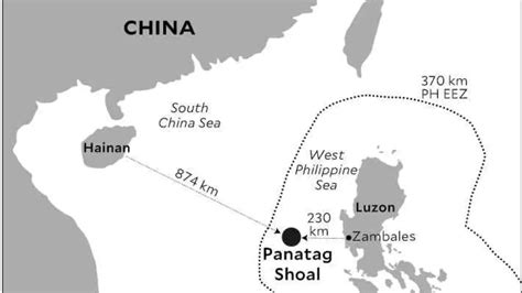 ‘Avoid interfering’ with Scarborough Shoal patrols: China to Philippines - Asia News NetworkAsia ...