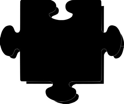 SVG > jigsaw puzzle shape - Free SVG Image & Icon. | SVG Silh