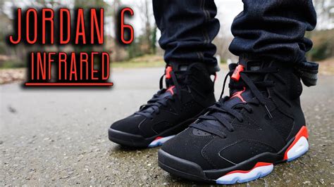 2019 JORDAN 6 INFRARED REVIEW AND ON FOOT - YouTube