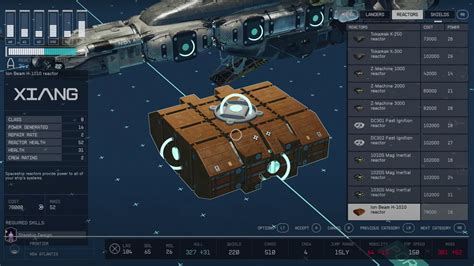 Starfield ship customization options, parts, and building explained